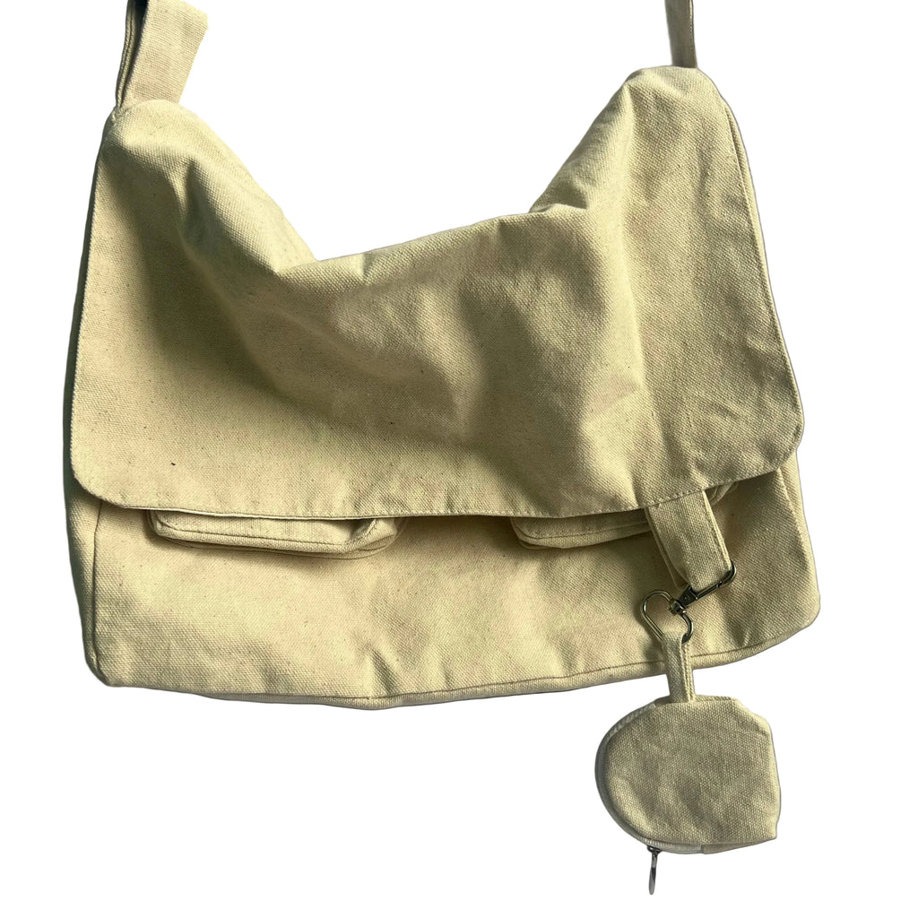 Messenger Korean bag(beige)