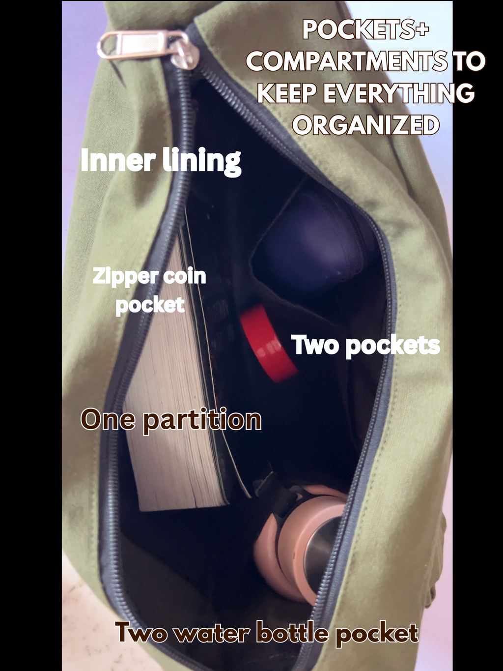 Matcha messenger bag