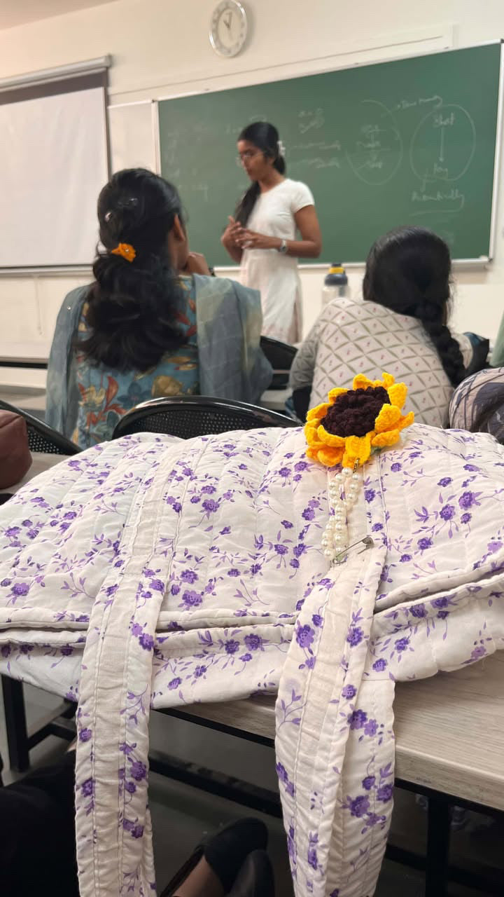 Lavender quilted laptop bag[preorders open]