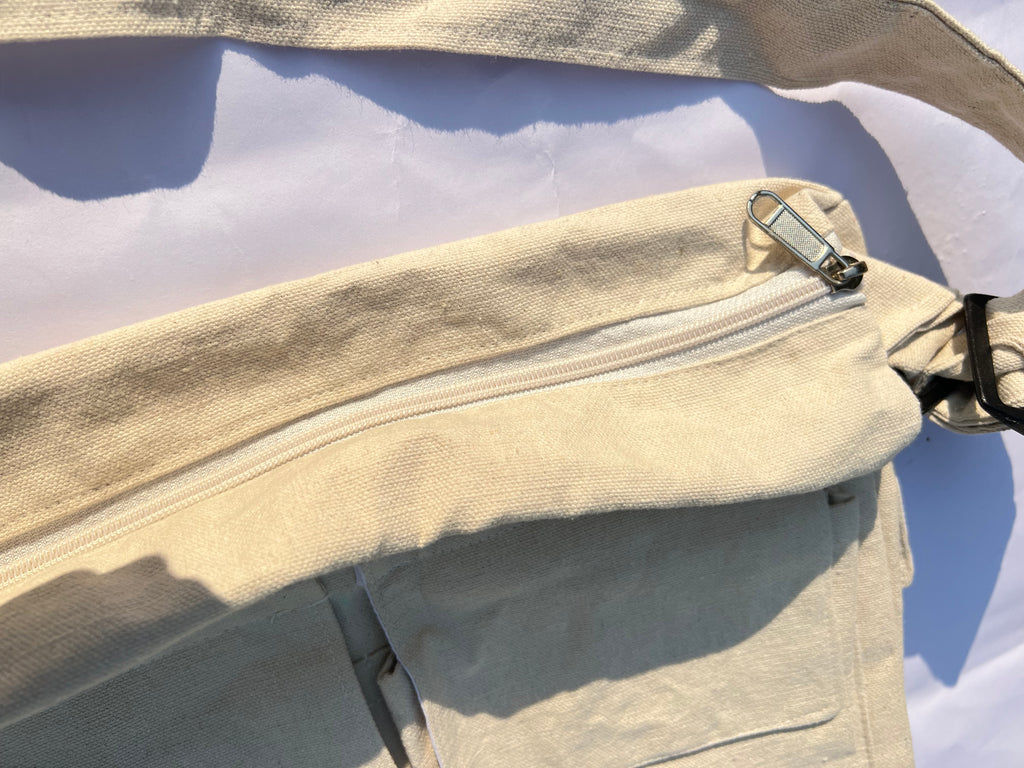 cappuccino messenger bag