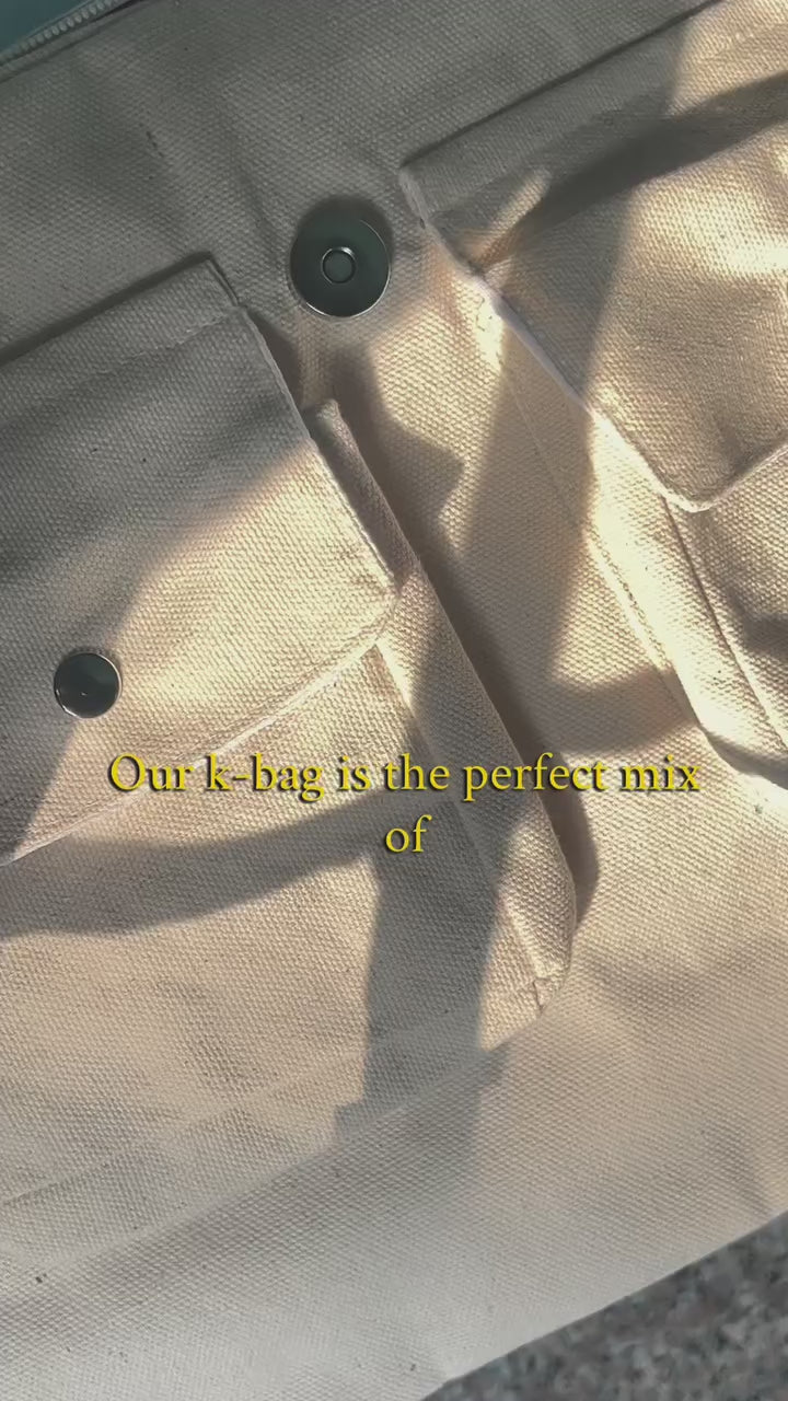 Messenger Korean bag(beige)